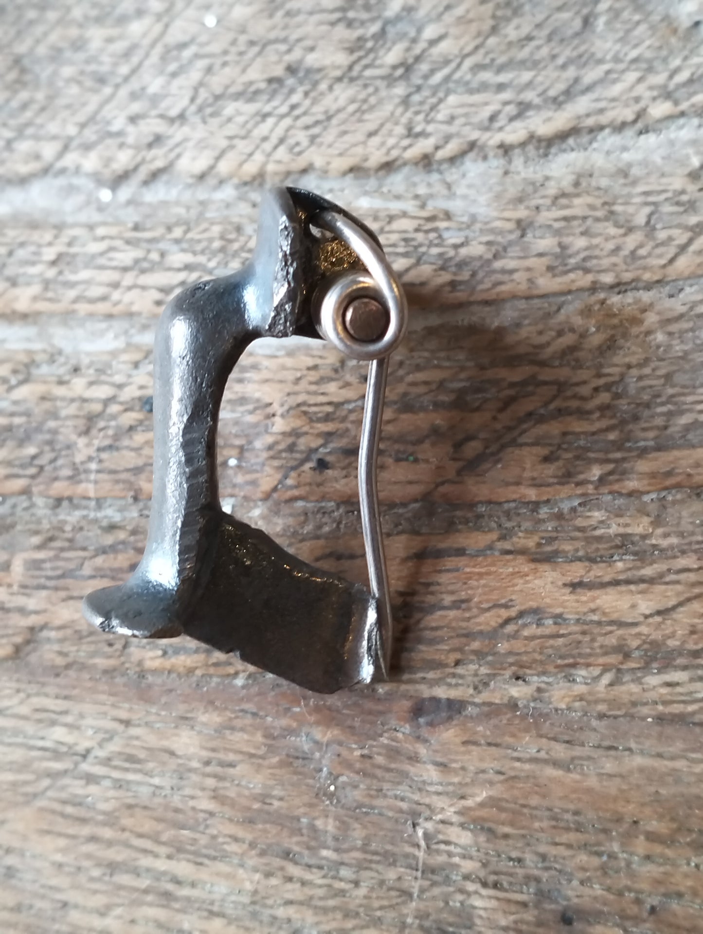 Roman Silver Knee Brooch (rare)