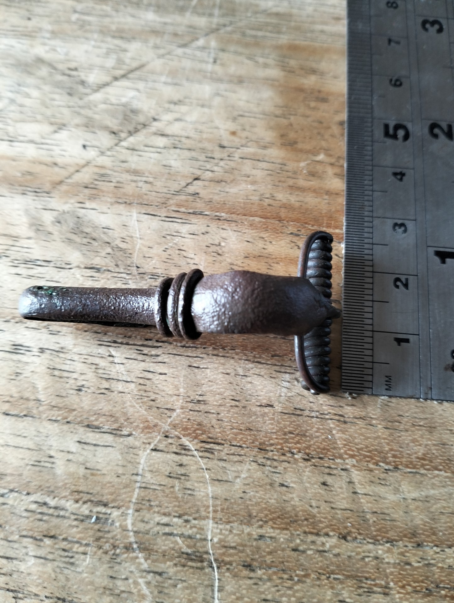 Roman late first century mid European fibula brooch.
