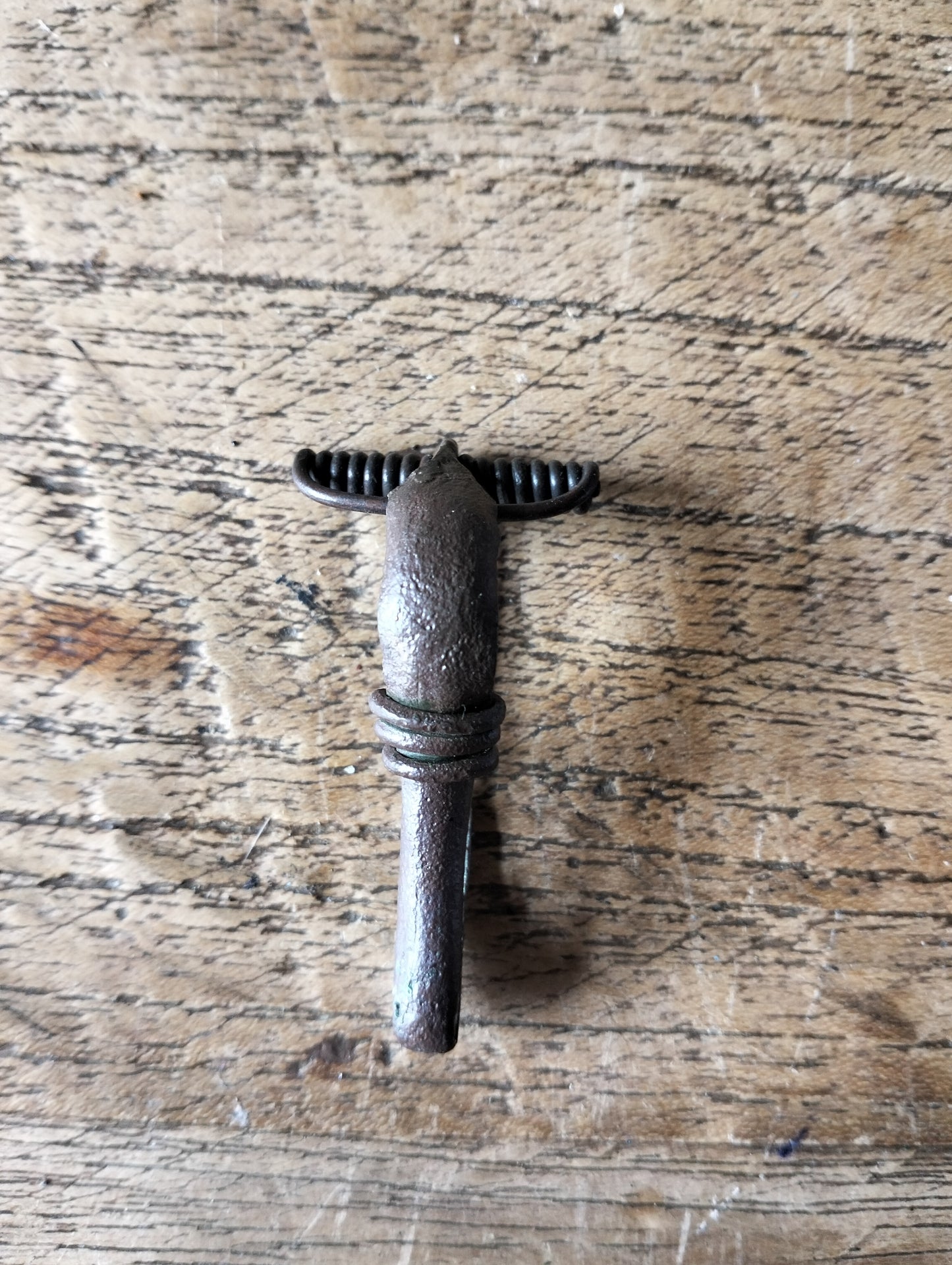 Roman late first century mid European fibula brooch.